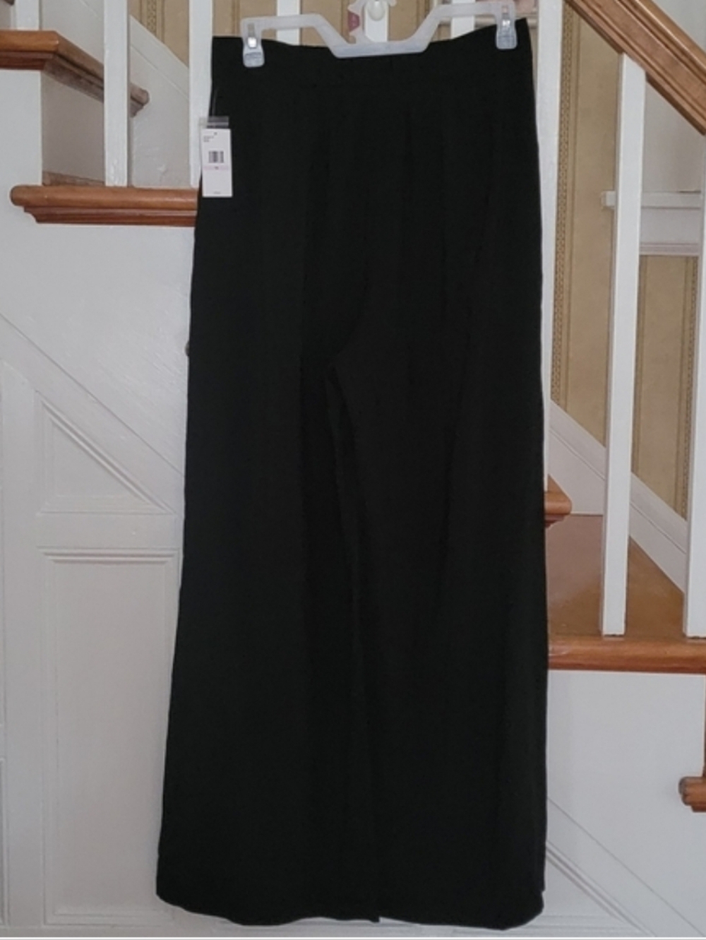 JESSICA SIMPSON Melba Wide Leg Black Flare Trouser Pants Size 14 - Picture 3 of 12